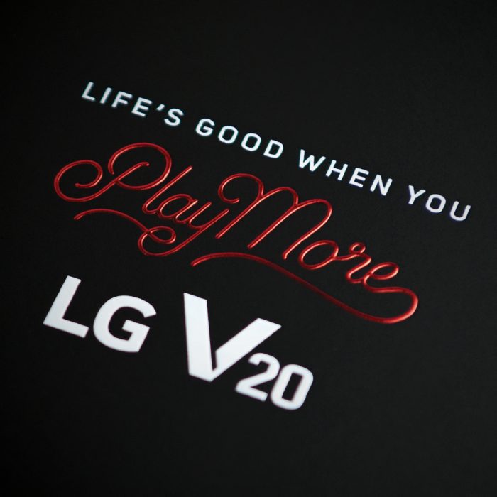 LG V20 Launch